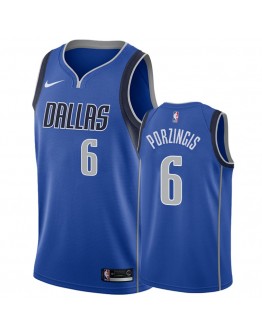 Kristaps Porzingis  #6 Dallas Mavericks Jersey