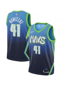 Dirk Nowitzki #41 Dallas Mavericks Jersey