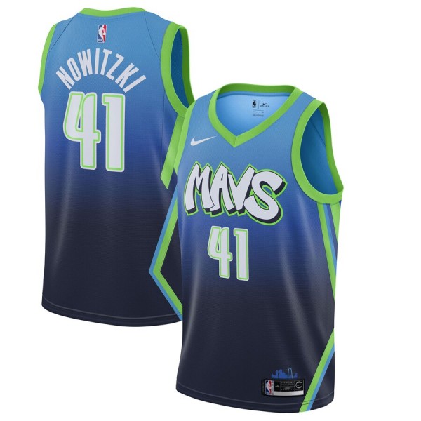 Dirk Nowitzki #41 Dallas Mavericks Jersey