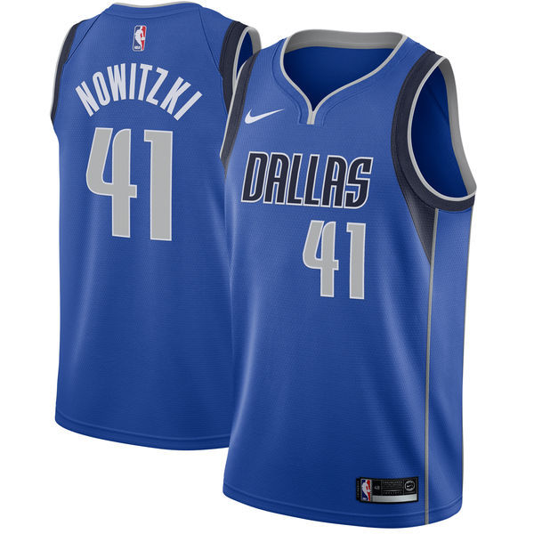 Dirk Nowitzki #41 Dallas Mavericks Jersey