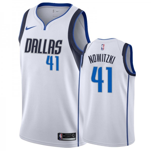 Dirk Nowitzki #41 Dallas Mavericks Jersey