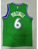 Kristaps Porzingis  #6 Dallas Mavericks Jersey