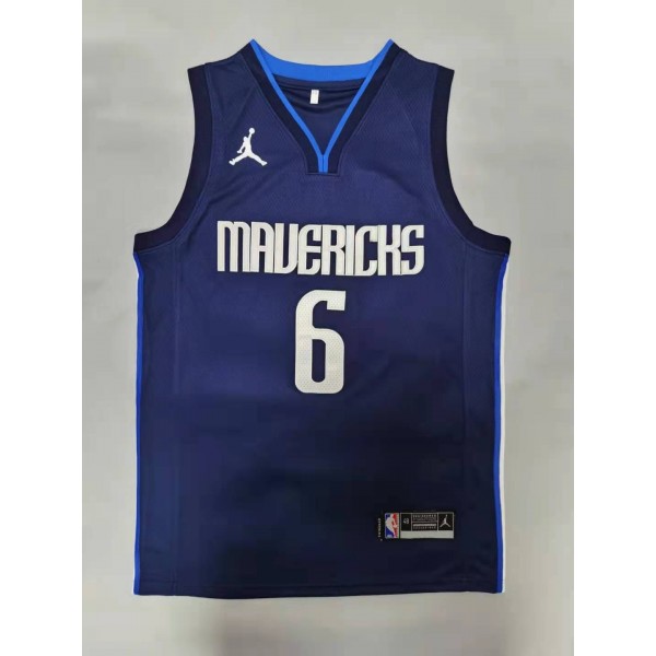 Kristaps Porzingis  #6 Dallas Mavericks Jersey