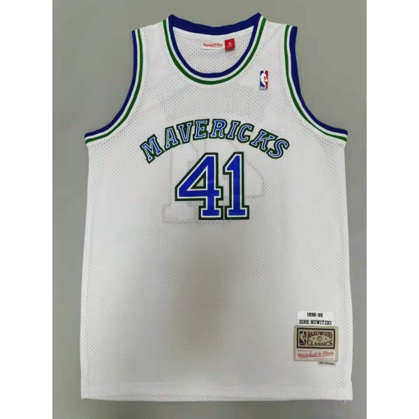 Dirk Nowitzki #41 Dallas Mavericks Jersey