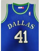 Dirk Nowitzki #41 Dallas Mavericks Jersey