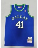 Dirk Nowitzki #41 Dallas Mavericks Jersey