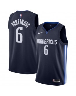 Kristaps Porzingis  #6 Dallas Mavericks Jersey