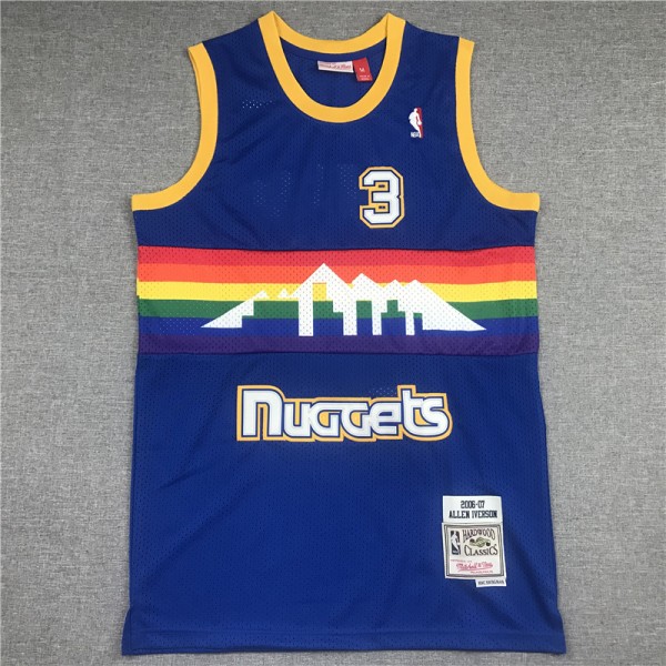 Allen Iverson #3 Denver Nuggets Jersey