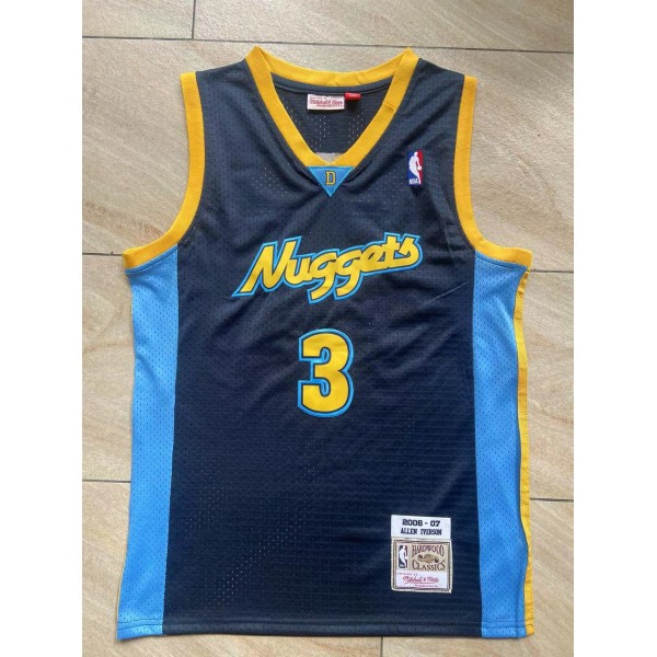 Allen Iverson #3 Denver Nuggets Jersey