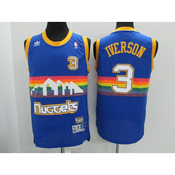 Allen Iverson #3 Denver Nuggets Jersey