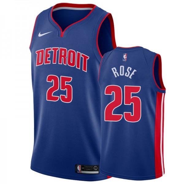 Derrick Rose #25 Detroit Pistons  Jersey