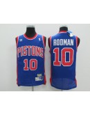 Dennis Rodman #10 Detroit Pistons Jersey