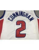 Cade Cunningham #2 Detroit Pistons Jersey