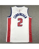 Cade Cunningham #2 Detroit Pistons Jersey