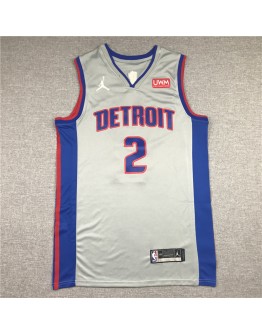 Cade Cunningham #2 Detroit Pistons Jersey