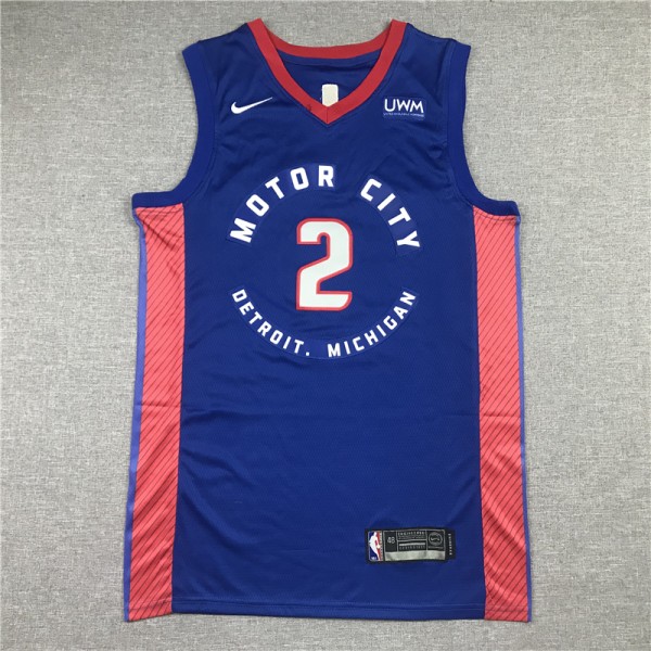 Cade Cunningham #2 Detroit Pistons Jersey