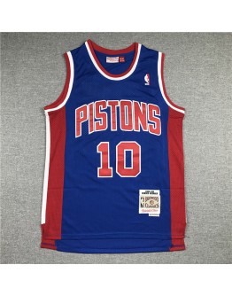 Dennis Rodman #10 Detroit Pistons Jersey