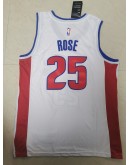 Derrick Rose #25 Detroit Pistons  Jersey