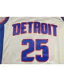 Derrick Rose #25 Detroit Pistons  Jersey