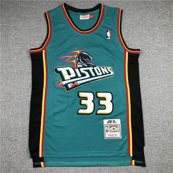 Grant Hill #33 Detroit Pistons Jersey