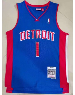 Chauncey Billups #1 Detroit Pistons Jersey