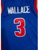 Ben Wallace #3 Detroit Pistons Jersey