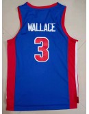 Ben Wallace #3 Detroit Pistons Jersey