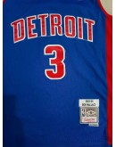 Ben Wallace #3 Detroit Pistons Jersey