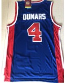 Joe Dumars #4 Detroit Pistons Jersey