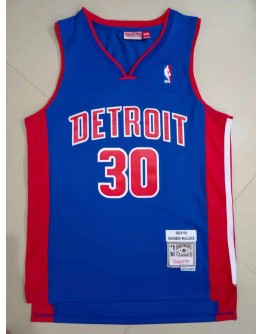 Ben Wallace #30 Detroit Pistons Jersey