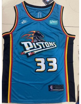 Grant Hill #33 Detroit Pistons Jersey