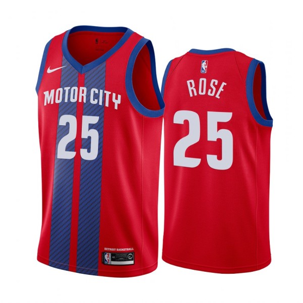 Derrick Rose #25 Detroit Pistons  Jersey