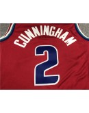 Cade Cunningham #2 Detroit Pistons Jersey