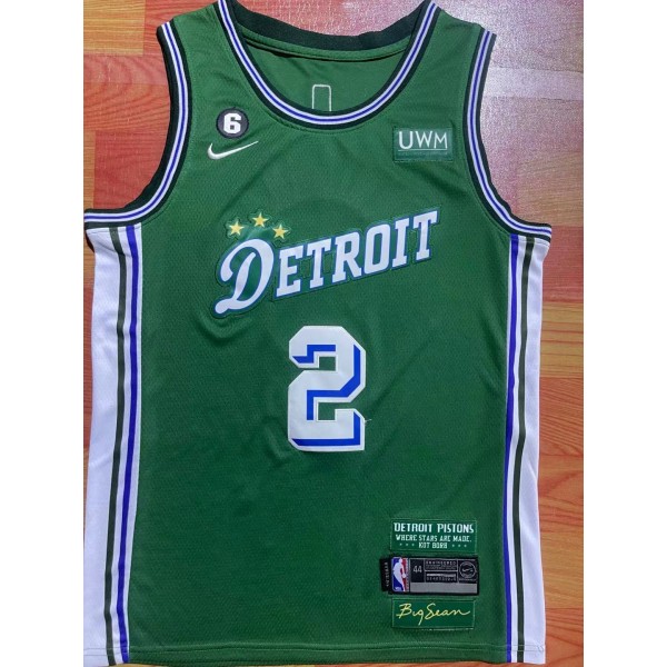 Cade Cunningham #2 Detroit Pistons Jersey