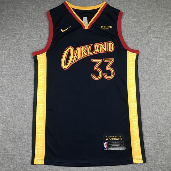 James Wiseman #33 Golden State Warriors Jersey