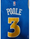 Jordan Poole #3 Golden State Warriors Jersey