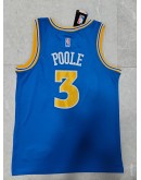 Jordan Poole #3 Golden State Warriors Jersey