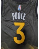 Jordan Poole #3 Golden State Warriors Jersey