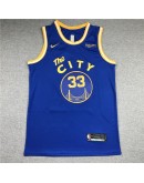 James Wiseman #33 Golden State Warriors Jersey