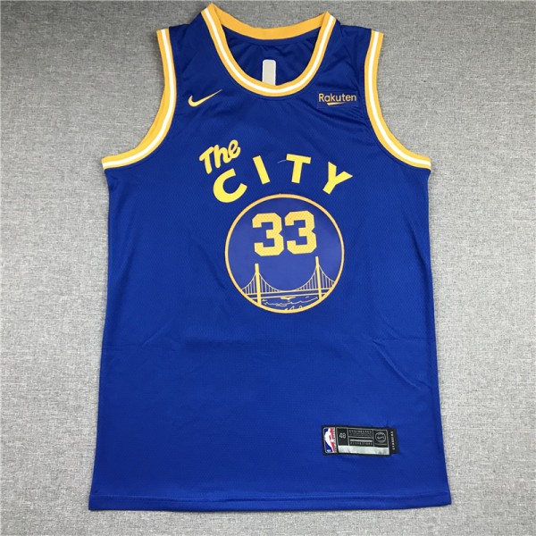 James Wiseman #33 Golden State Warriors Jersey