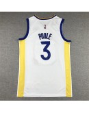 Jordan Poole #3 Golden State Warriors Jersey