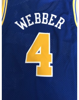 Chris Webber #4 Golden State Warriors Jersey