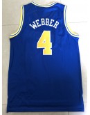 Chris Webber #4 Golden State Warriors Jersey