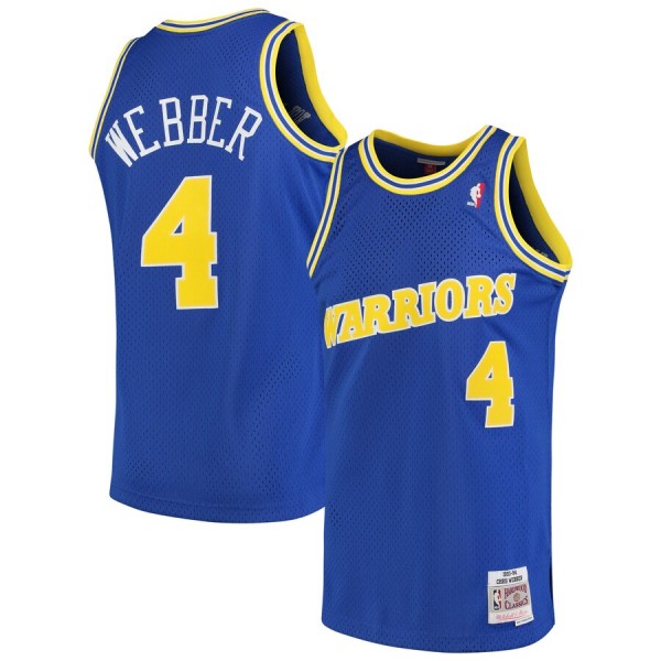 Chris Webber #4 Golden State Warriors Jersey