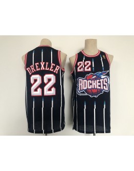 Clyde Drexler #22 Houston Rockets Jersey