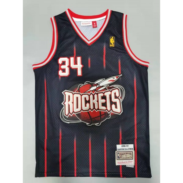 Hakeem Olajuwon #34 Houston Rockets Jersey