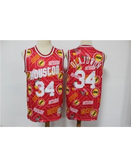 Hakeem Olajuwon #34 Houston Rockets Jersey