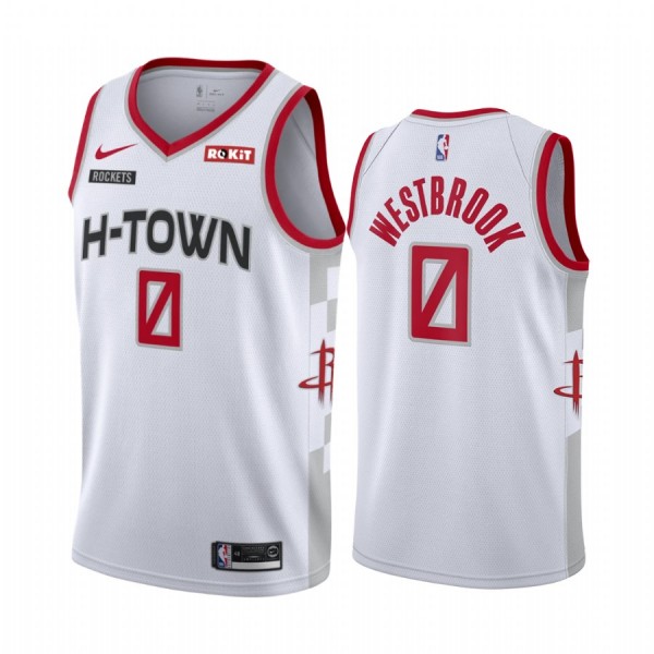 Russell Westbrook #0 Houston Rockets Jersey