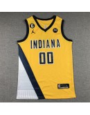 Bennedict Mathurin #00 Indiana Pacers Jersey