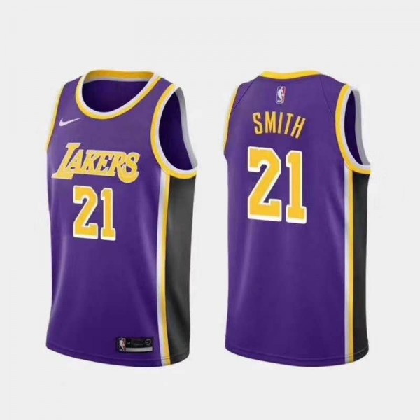 J. R. Smith #21 Los Angeles Lakers Jersey